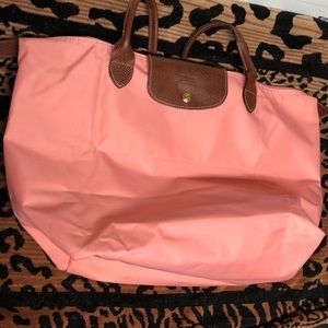 Longchamp large pink purse